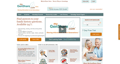 Desktop Screenshot of mygenshare.com